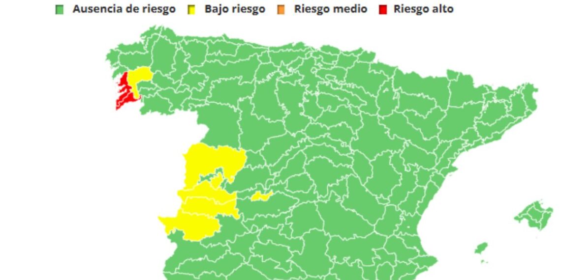 Mapa: Ministerio de Salud