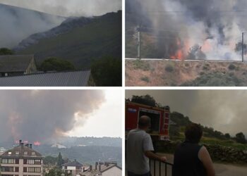 Fotos: Europa Press e Incendios Galicia