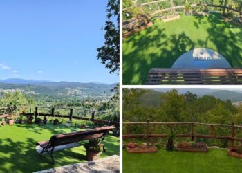 Como homenaje y con un guía especial, así es el nuevo mirador de Mondariz con vistas únicas