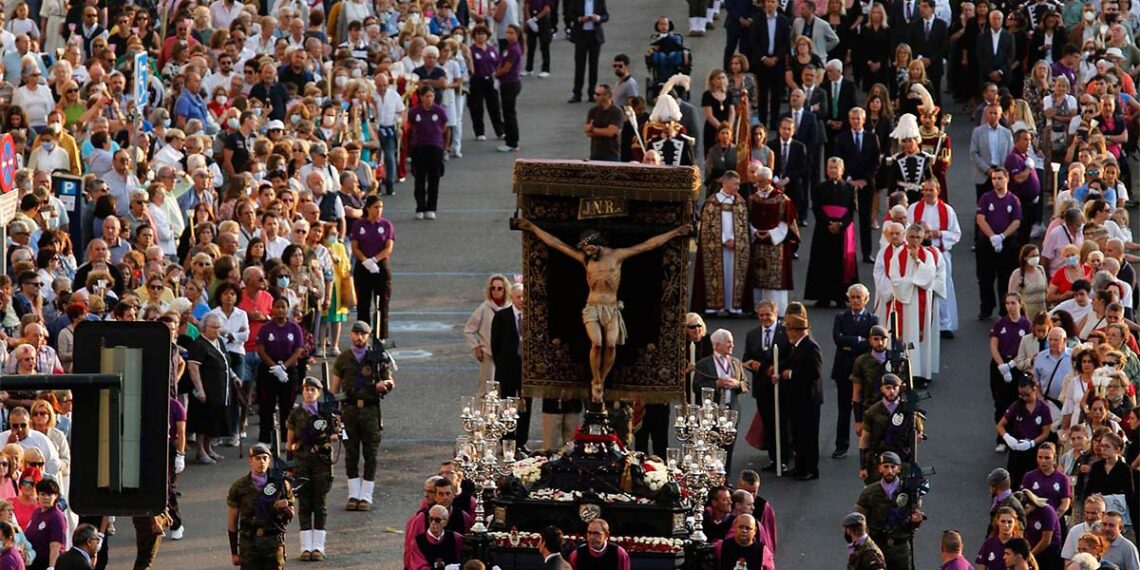 Imagen de Archivo de la procesión del Cristo // EP