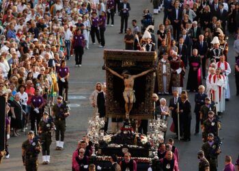 Imagen de Archivo de la procesión del Cristo // EP