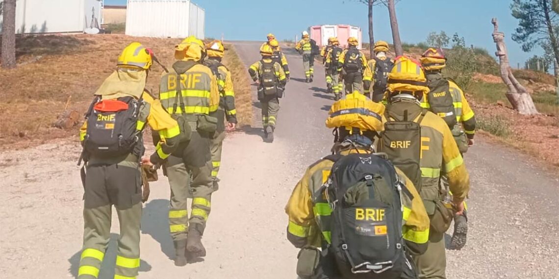 Intervención para controlar el incendio de Vilardevós de BrifLaza // DIARIO DE UN BOMBERO