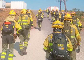 Intervención para controlar el incendio de Vilardevós de BrifLaza // DIARIO DE UN BOMBERO