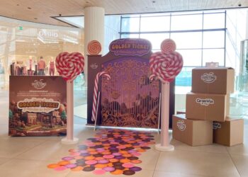 Willy Wonka toma Vigo con las mágicas chocolatinas del CC Gran Vía: encuentra tu 'Golden Ticket'