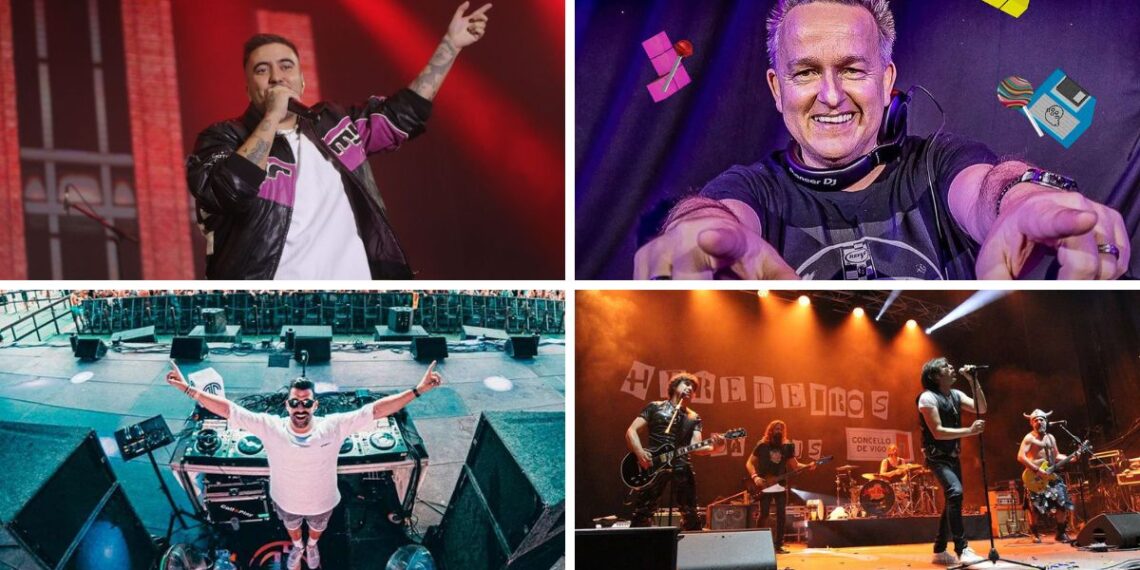 ¿A qué hora actúan Beret, Heredeiros o Sash? Así es el fin de semana grande de las fiestas de O Porriño