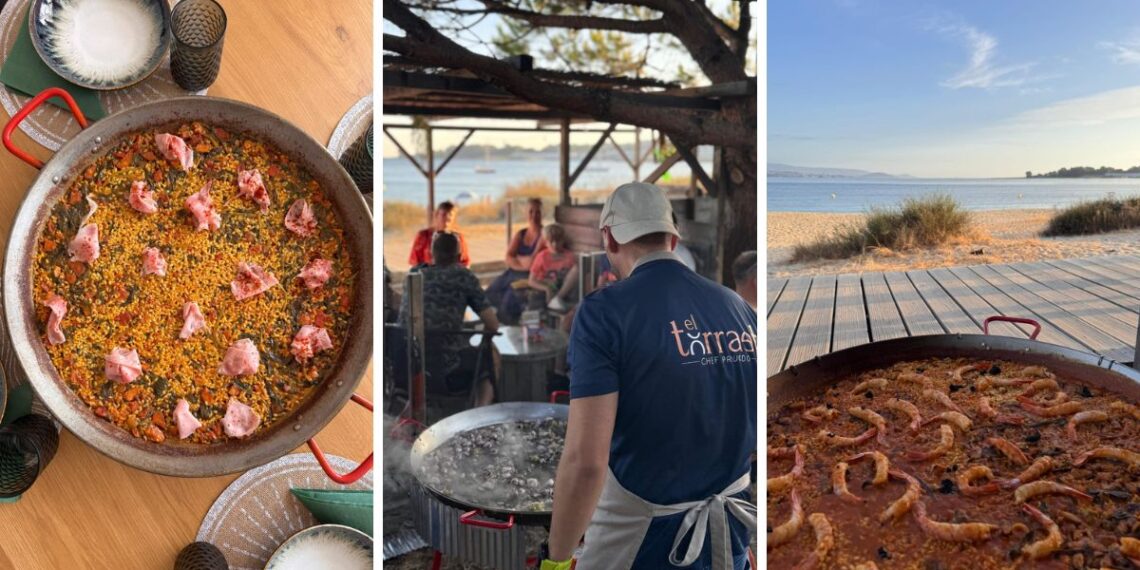 Las exclusivas paellas del área de Vigo que arrasan entre influencers y futbolistas