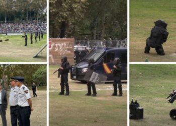 La Policía Nacional muestra en Vigo el trabajo de sus unidades con una gran exhibición en Castrelos