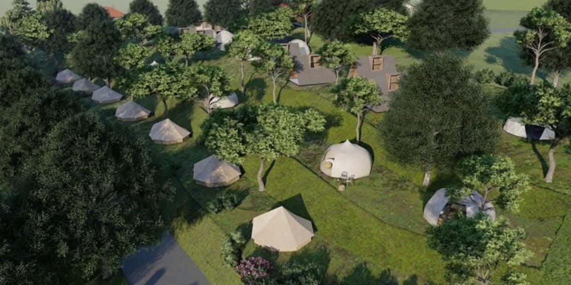 Proyectan un nuevo 'glamping' en el área de Vigo con asombrosos bungalows de lujo y tiendas de campaña