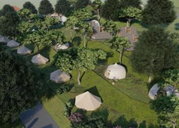 Proyectan un nuevo 'glamping' en el área de Vigo con asombrosos bungalows de lujo y tiendas de campaña