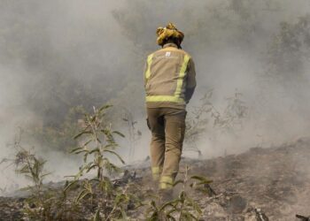 Galicia da por controlado el gran incendio de Pantón, que afectó a más de 1.800 hectáreas