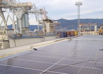 El Puerto de Vigo pone en marcha una nueva instalación fotovoltaica en el entorno de Guixar