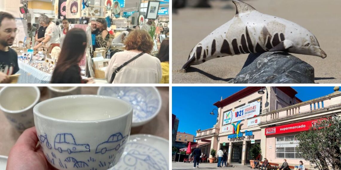 Conciertos, talleres, degustaciones y un universo de cerámica tomarán un mercado de Vigo