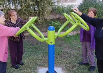 Nigrán estrena un nuevo parque biosaludable al aire libre