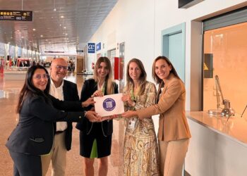 El aeropuerto de Vigo, pionero en toda Galicia al crear un "espacio seguro" con el primer punto violeta