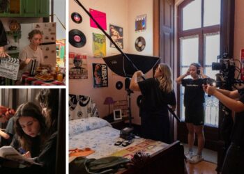 O Rosal se convierte en un plató de rodaje y en el escenario del cortometraje "Murphy"