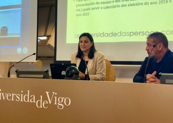 La catedrática Belén Rubio, candidata a rectora de la Universidade de Vigo