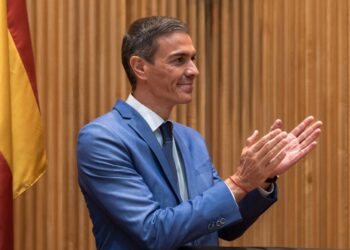 El presidente del Gobierno, Pedro Sánchez, preside la reunión interparlamentaria del Grupo Socialista (Congreso, Senado y Parlamento Europeo) en la Sala Ernest Lluch del Congreso, a 15 de septiembre de 2025, en Madrid (España). El presidente del Gobierno
- Diego Radamés - Europa Press