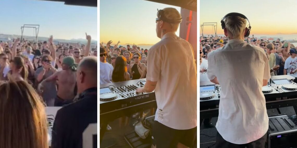 Más de ocho horas de música electrónica en uno de los mejores miradores de la ría de Vigo