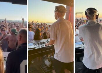 Más de ocho horas de música electrónica en uno de los mejores miradores de la ría de Vigo