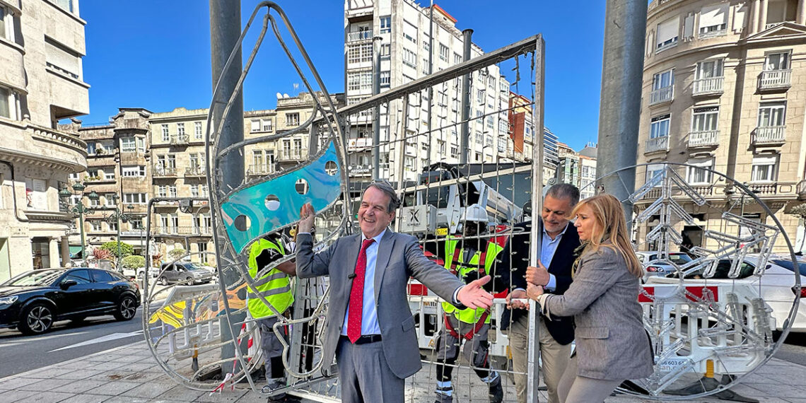 Caballero avanza una nueva "área importantísima" para ampliar la Navidad en Vigo