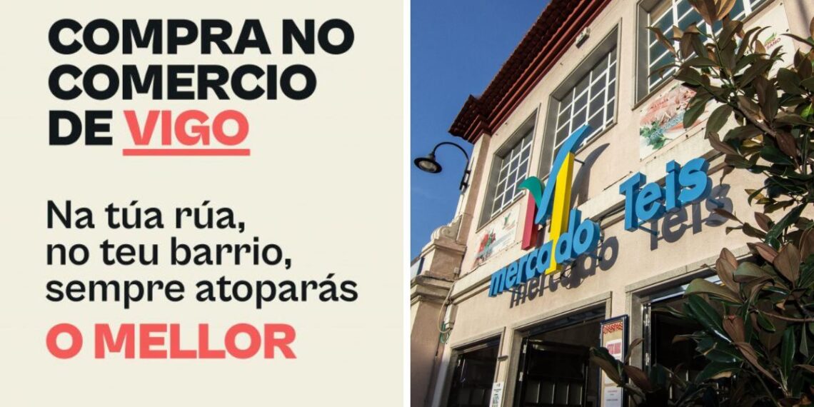 Critican la campaña "de banderolas" por el comercio local de Vigo y piden una apuesta real