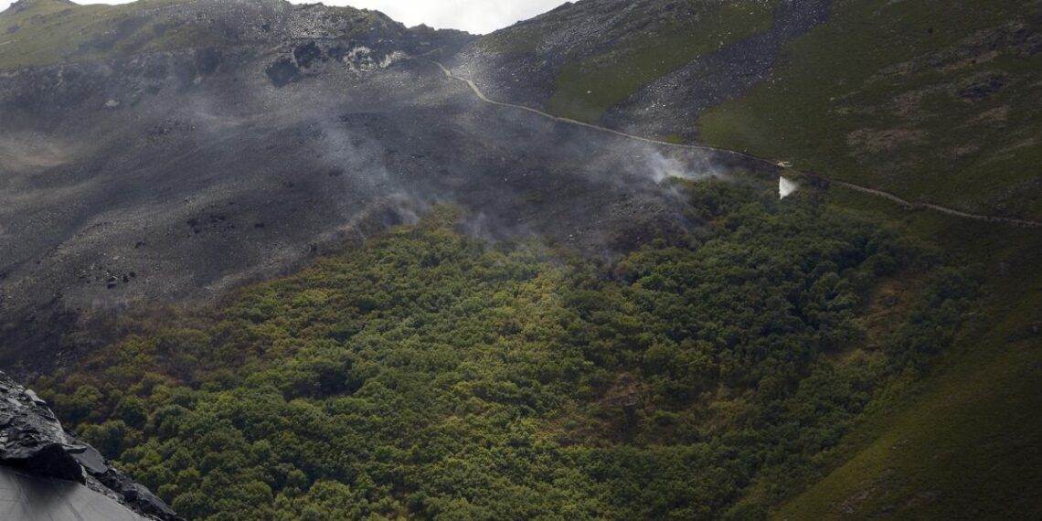 Vista de la sierra quemada, a 7 de septiembre de 2025, en Casaio, Ourense, Galicia (España).
- Rosa Veiga - Europa Press