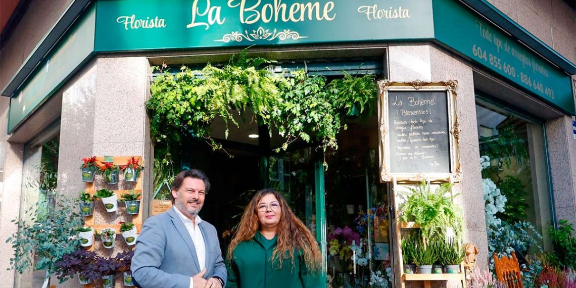 Zoila, la florista de Vigo que simboliza "Voltarei", el himno del Celta y Hard GZ a la emigración gallega