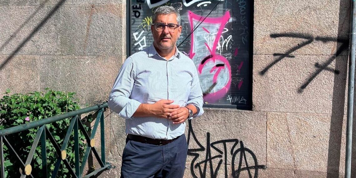 Denuncian un aumento de pintadas vandálicas en Vigo y exigen al gobierno local un refuerzo de la limpieza
