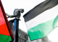 Banderas de Palestina en Vigo // MIGUEL NÚÑEZ
