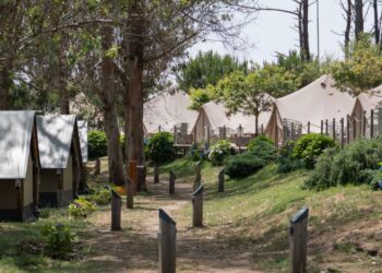 Un idílico camping de las Rías Baixas, entre los mejores de toda España