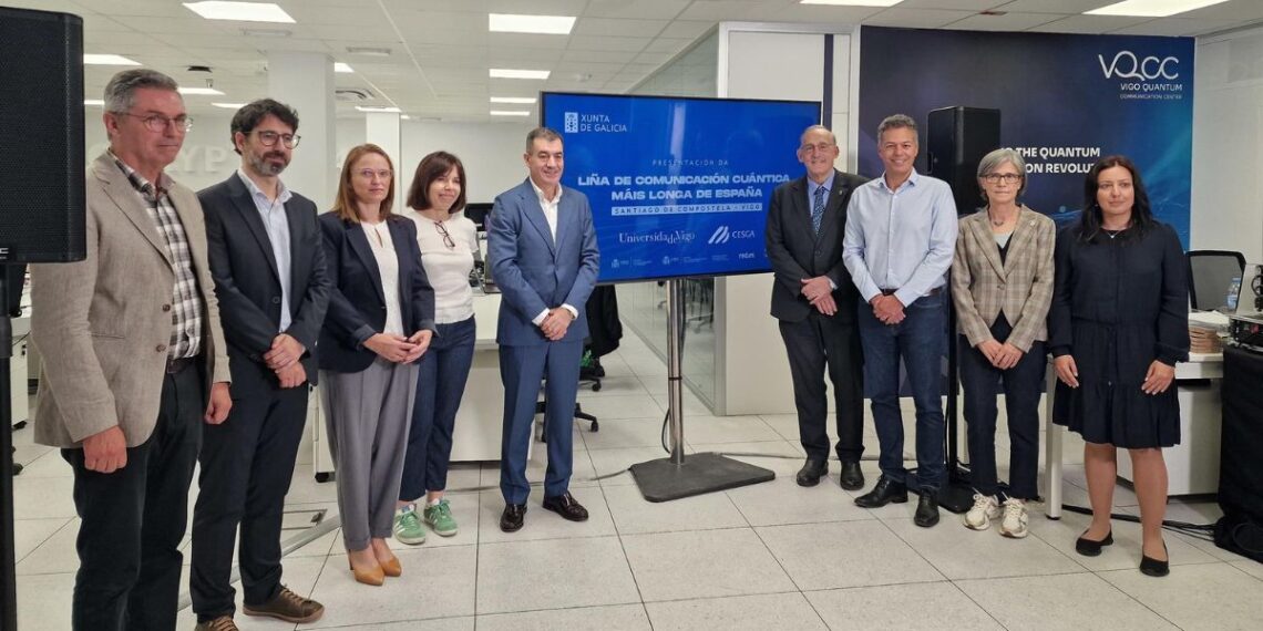 Hito "histórico" en Galicia con la línea de comunicación cuántica más larga de España, Vigo - Santiago