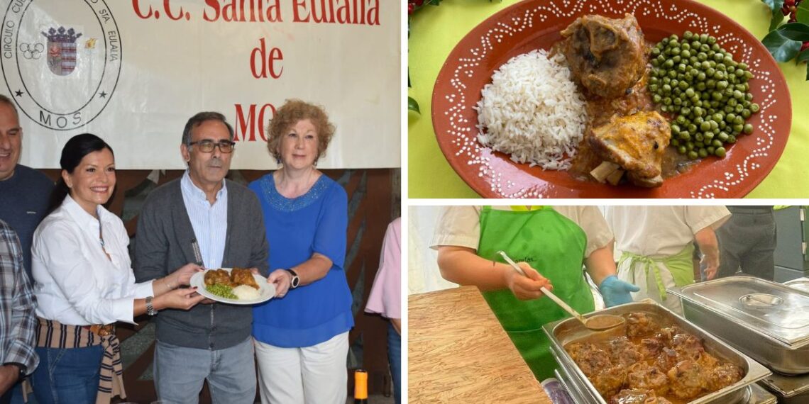 Mos anuncia su Festa do Codillo que cumple un cuarto de siglo repartiendo 3.000 raciones: programa y precios