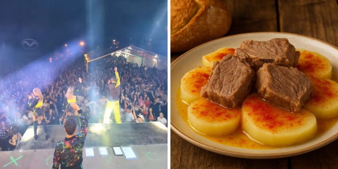 Chapela se prepara para tres días de fiesta con verbenas y una gran comida popular