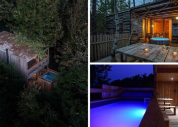 Un complejo de cabañas invita a pasar en Galicia un "Halloween de miedo sobre las ramas de un árbol"