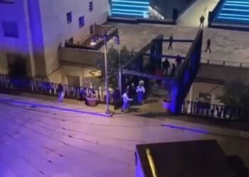 Altercados en el centro de Vigo y dos detenciones antes del partido Celta-Niza