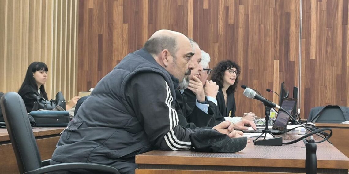 La primera versión del acusado del crimen de Coia, desmontada por una mancha de sangre