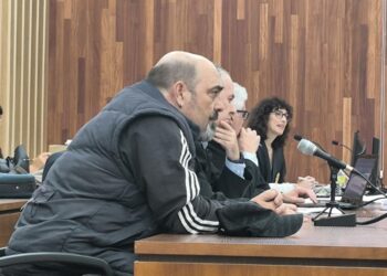 La primera versión del acusado del crimen de Coia, desmontada por una mancha de sangre