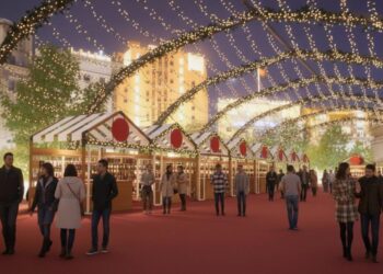 La Navidad perfecta incluso en los días de lluvia llega a solo cuarenta minutos de Vigo