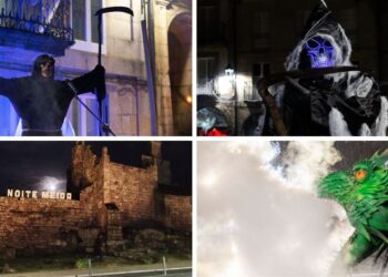 Una villa medieval de Galicia se convierte en un pasaje del terror con juegos, mercado y escape room