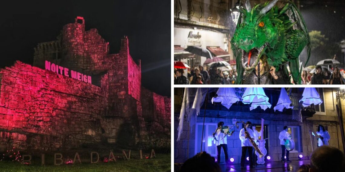 Este es el Samaín de Galicia en el que se fija National Geographic con "antorchas, conjuros y música"