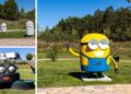 Así es el parque de los Minions, el curioso espacio al aire libre que sorprende en Portugal
