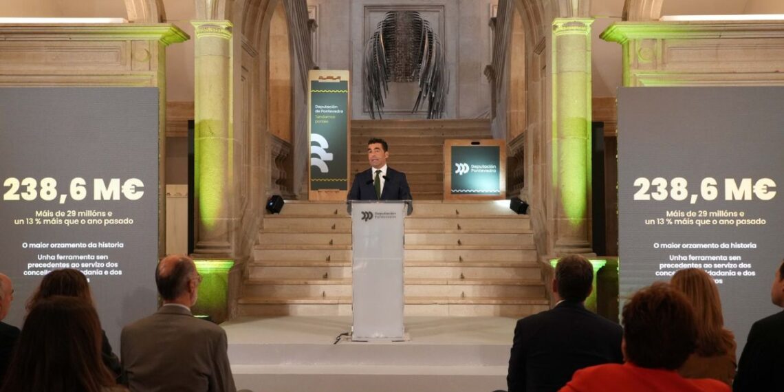 La Diputación presenta su presupuesto con el foco en los pequeños concellos e inversiones en Vigo