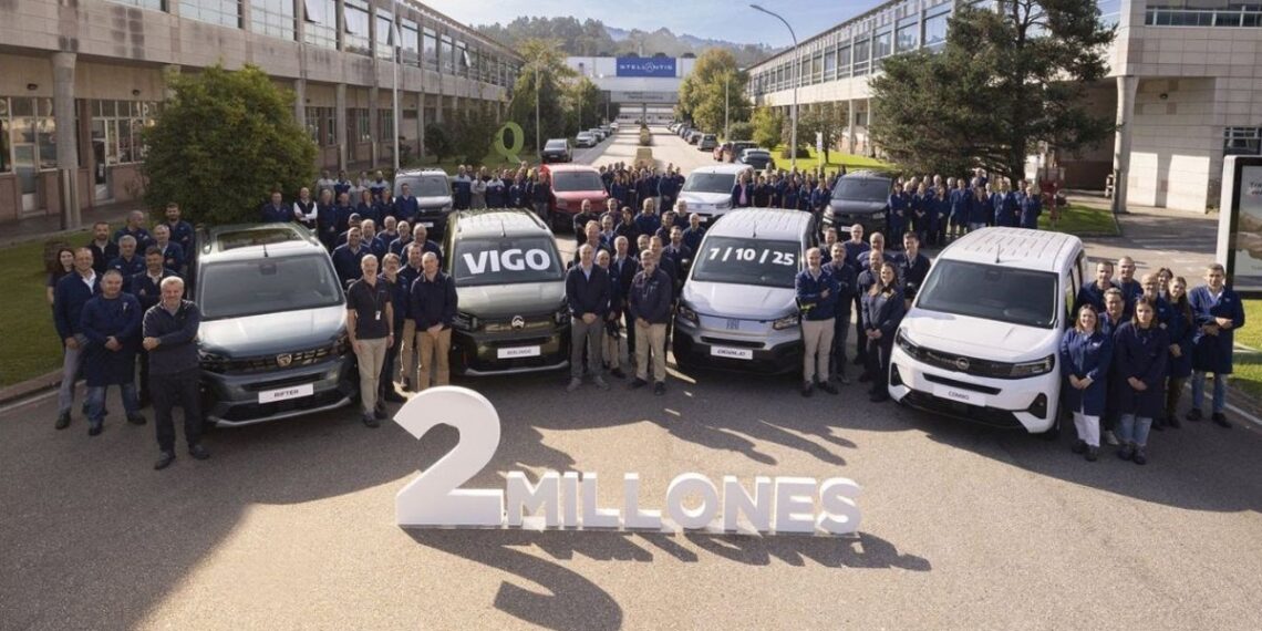 Stellantis Pro One ha fabricado dos millones de vehículos comerciales en su planta de Vigo
