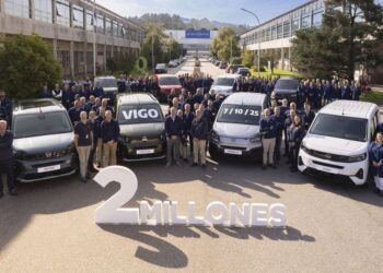 Stellantis Pro One ha fabricado dos millones de vehículos comerciales en su planta de Vigo