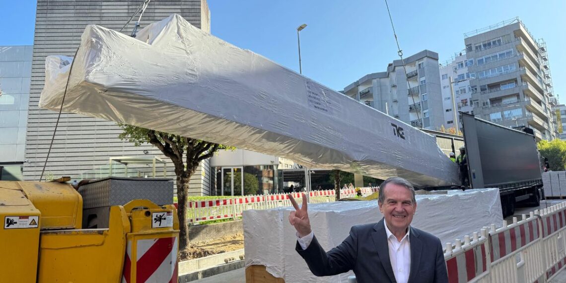 El Vigo Vertical tiene nuevas rampas en el centro de la ciudad, la obra que estará antes del verano