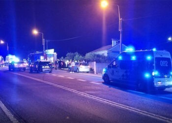 Muere un motorista en Vigo y cuatro personas están heridas graves tras un accidente múltiple