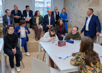 Down Vigo estrena su nueva sede en el Casco Vello de Vigo, un "logro" para todas las familias