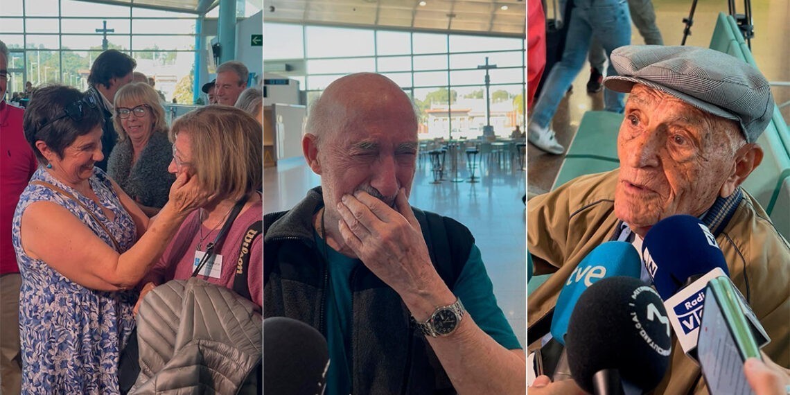 Vigo abraza a cientos de gallegos que emigran en un emotivo reencuentro: "Galicia no se olvida nunca"