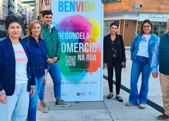 Explosión de color en las calles de Redondela, que se transformarán en un centro comercial al aire libre