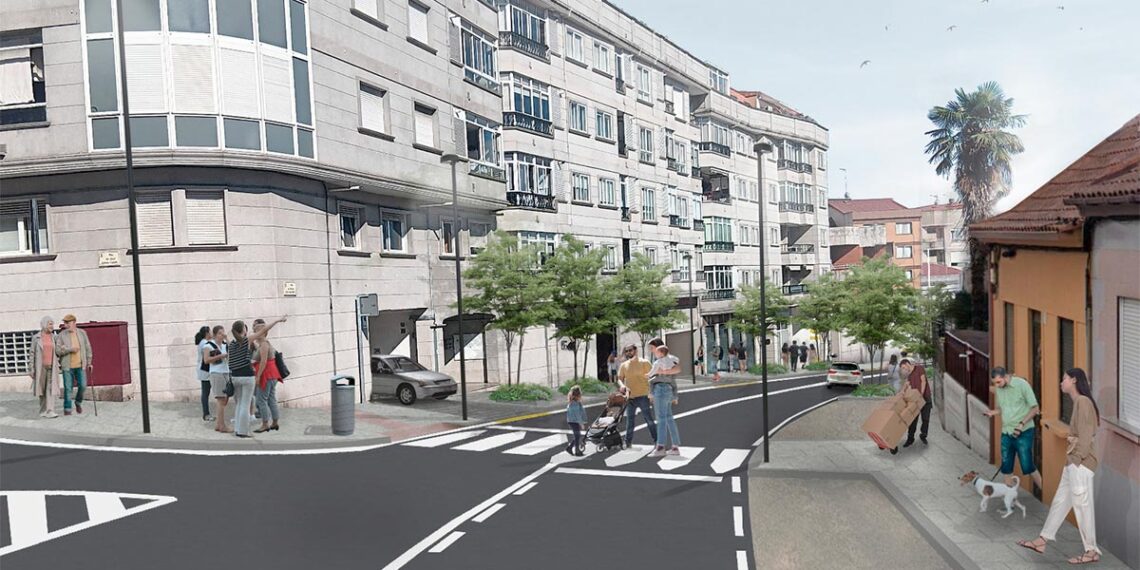 Vigo da luz verde a la transformación de dos nuevas calles en los barrios de O Calvario y Coia